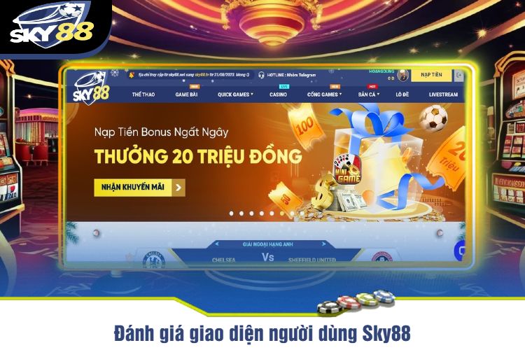 Đánh giá giao diện người dùng Sky88