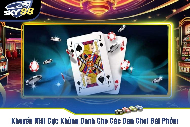 Khuyến Mãi Cực Khủng Dành Cho Các Dân Chơi Bài Phỏm