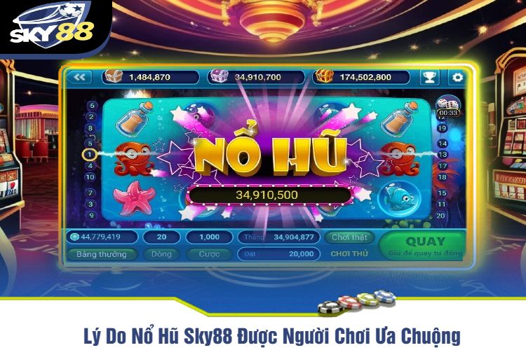 Lý Do Nổ Hũ Sky88 Được Người Chơi Ưa Chuộng